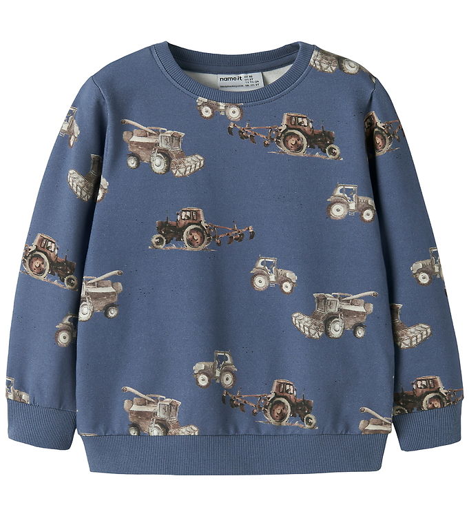 Name It Sweatshirt - NmmJanol - Vintage Indigo