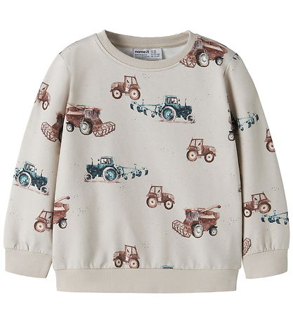 Name It Sweatshirt - NmmJanol - Chateau Gray