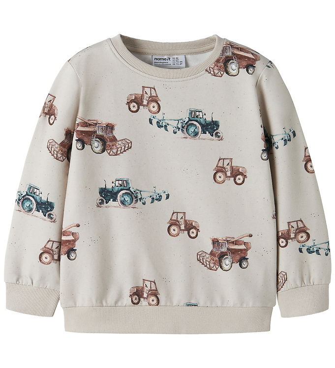 Name It NmmJanol - Børne Sweatshirt - Beige - 110