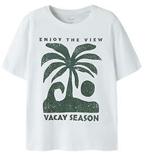 Name It T-shirt - NkmJude - Bright White