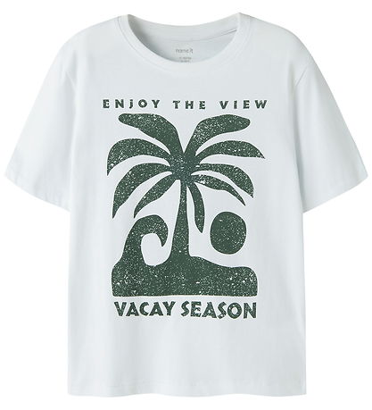 Name It T-shirt - NkmJude - Bright White