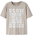 Name It T-shirt - NkmJude - Chateau Gray
