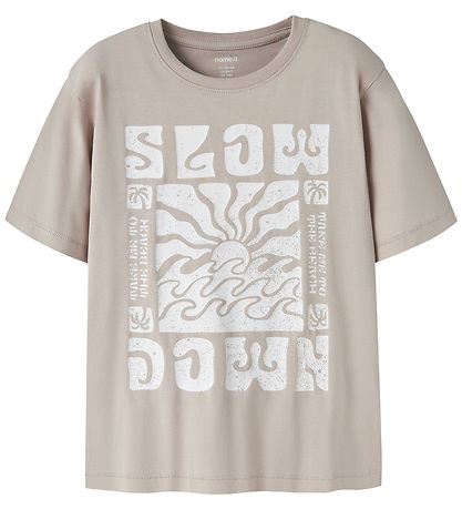 Name It T-shirt - NkmJude - Chateau Gray