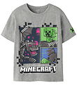 Name It T-shirt - NkmMykin - Minecraft - Grey Melange