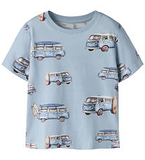 Name It T-shirt - NmmJaxon - Blue Fog
