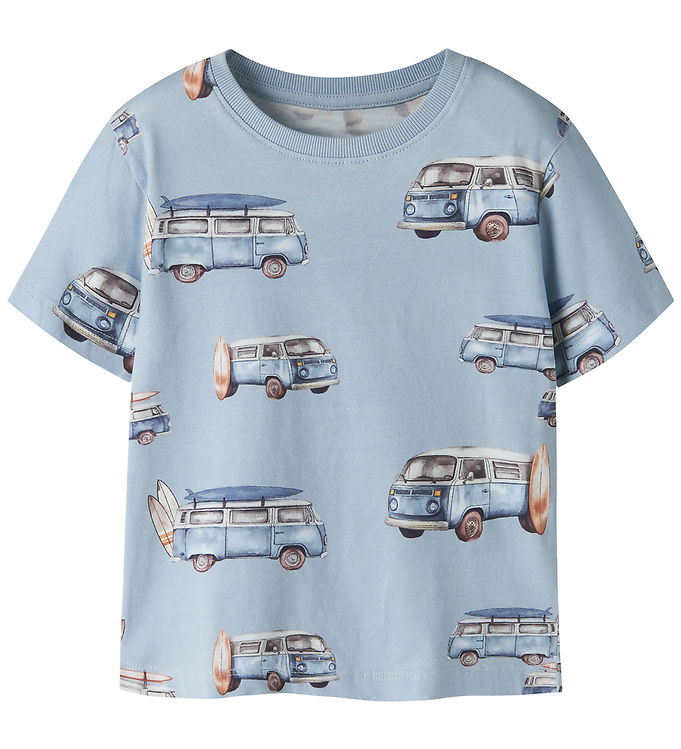 Name It T-shirt - NmmJaxon - Blue Fog
