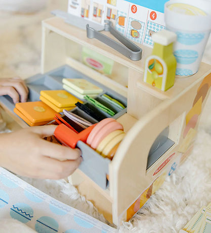 Melissa & Doug Legesæt - Sandwich Disk - 52 Dele
