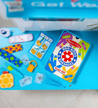 Melissa & Doug Legesæt - Skrammer Og Plastre - 15 Dele
