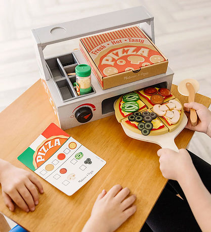 Melissa & Doug Legesæt - Pizzadisk - 41 Dele