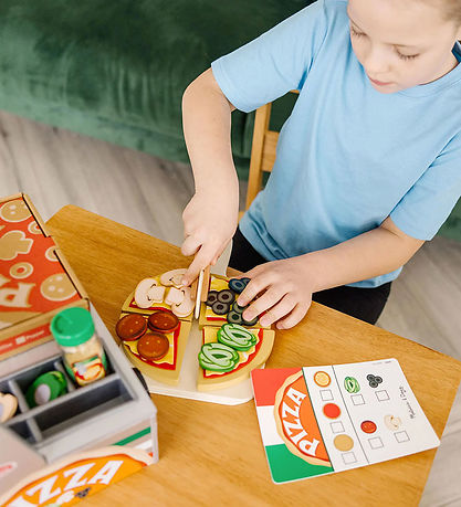 Melissa & Doug Legesæt - Pizzadisk - 41 Dele