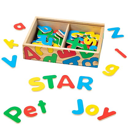 Melissa & Doug Magneter - Træ - Bogstaver