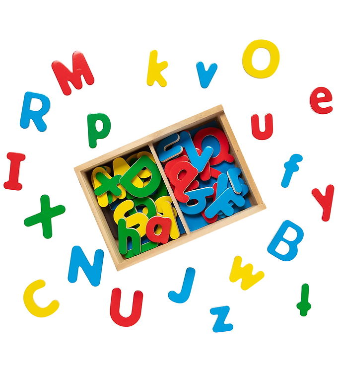 Melissa & Doug Magneter - Træ - Bogstaver