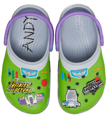 Crocs Sandaler - Classic Clog T - Toy Story Buzz - Blue Grey