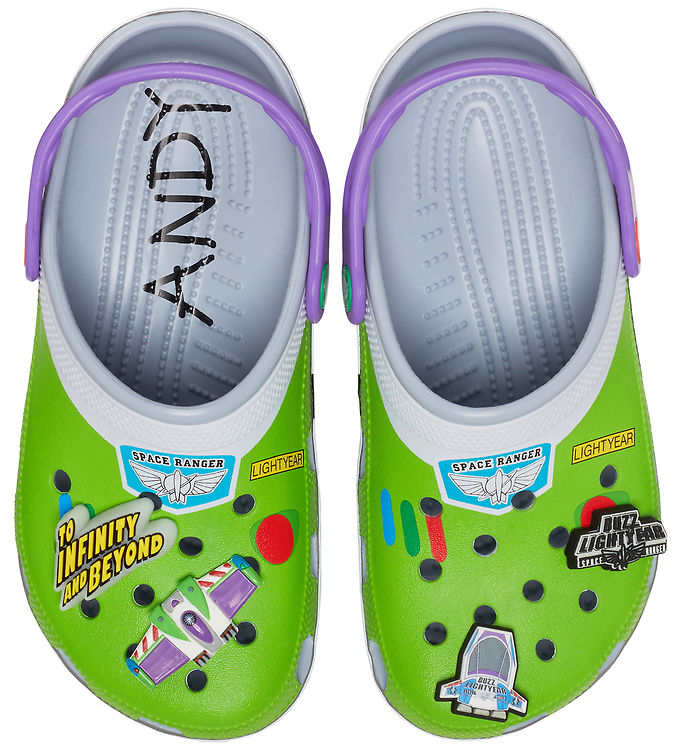 Crocs Sandaler m. Lys – Classic Clog – Toy Story Buzz – Blue Gre