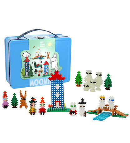 Plus-Plus - Suitcase - 500 stk - Moomin Valley