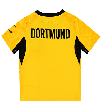 Puma Shortssæt - T-shirt/Shorts - BVB Home - Gul/Sort