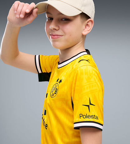 Puma T-shirt - BVB Home Jersey Replica - Gul