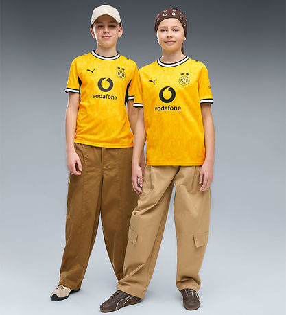 Puma T-shirt - BVB Home Jersey Replica - Gul
