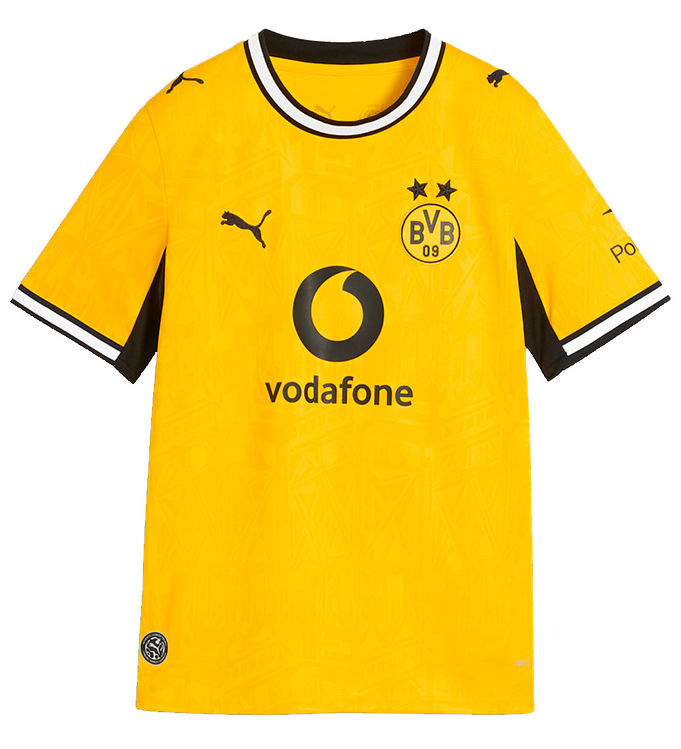 Puma T-shirt - BVB Home Jersey Replica - Gul