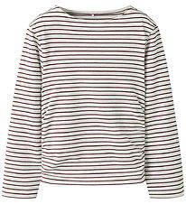 Name it Bluse - NkfSilke - Burgundy/Cloud Dancer