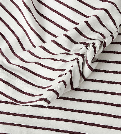 Name it Bluse - NkfSilke - Burgundy/Cloud Dancer
