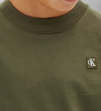 Calvin Klein T-shirt - Dusty OliveGreen