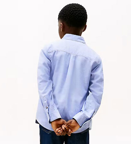 Tommy Hilfiger Skjorte - Calm BlueBlue