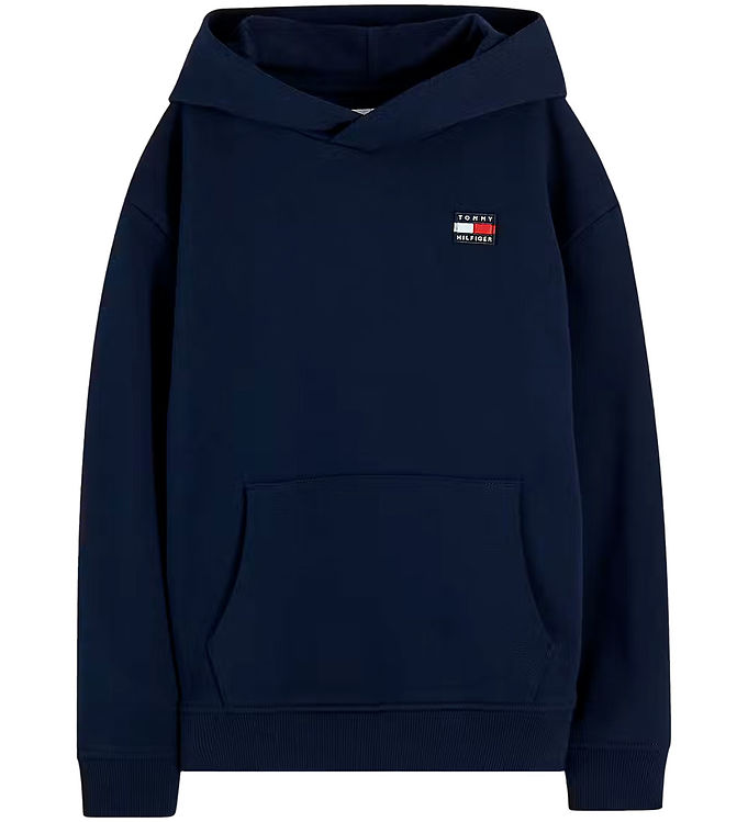 Tommy Hilfiger Hættetrøje - Dark Night NavyBlue
