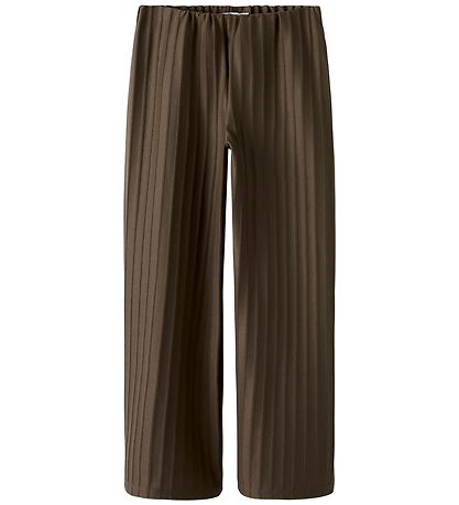 Name it Bukser - NkfRiana - Wide - Peppercorn