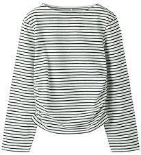 Name it Bluse - NkfSilke - Black/Cloud Dancer