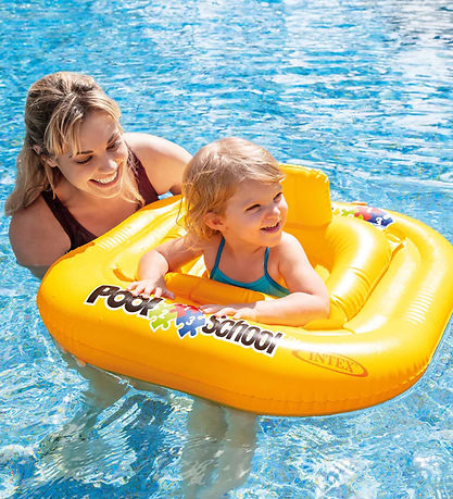 Intes Badering - Baby Float - 1-2 år - Gul
