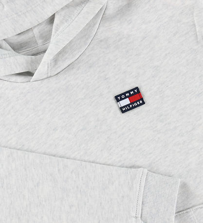 Tommy Hilfiger Hættetrøje - Gråmeleret