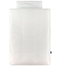 Nørgaard Madsens Bedding - Baby - White M. Flowers Embroidery