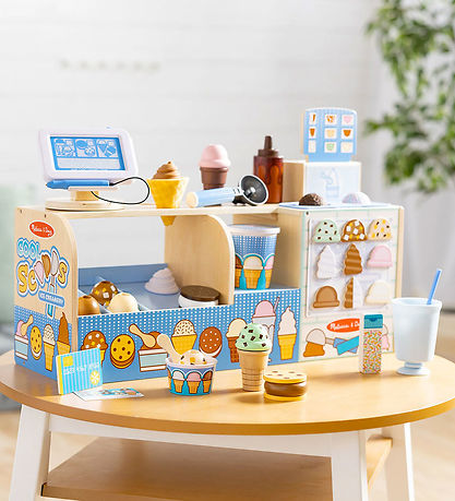 Melissa & Doug Legesæt - Isbutik - Træ -
