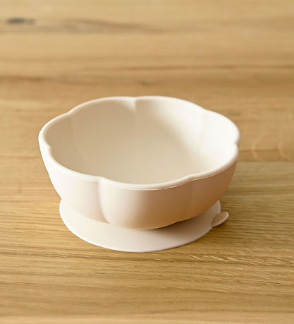 Jack o Juno Skål - Silicone - Poppy - Cream