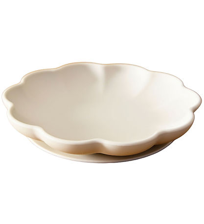 Jack o Juno Tallerken - Silikone - Poppy - Cream