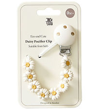Jack o Juno Pacifier Clip - Daisy