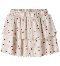 Name It Nederdel - NmfJelly - Skort - Peyote Melange/ Strawberry