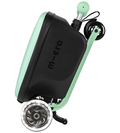 Micro Kuffert m. Løbehjul - Luggage Junior - Mint