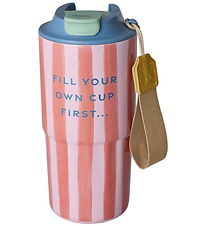 Rice Termokop - 550 ml - Pink Stripes