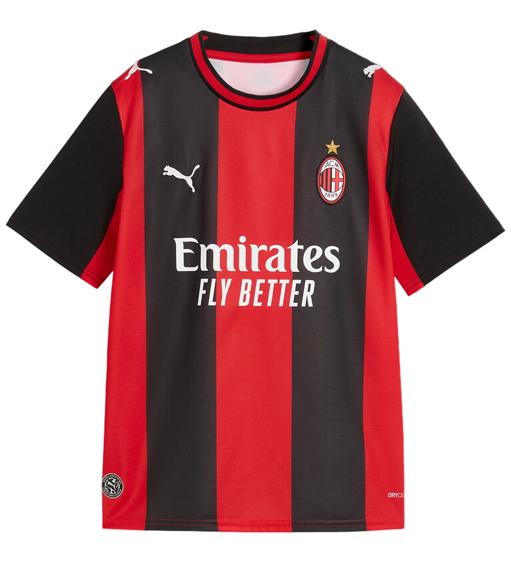 Puma Maillot de Football - AC Milan Home - Puma BlackDoublure R - Puma - 10 ans 140 - Maillot de Football 80 €