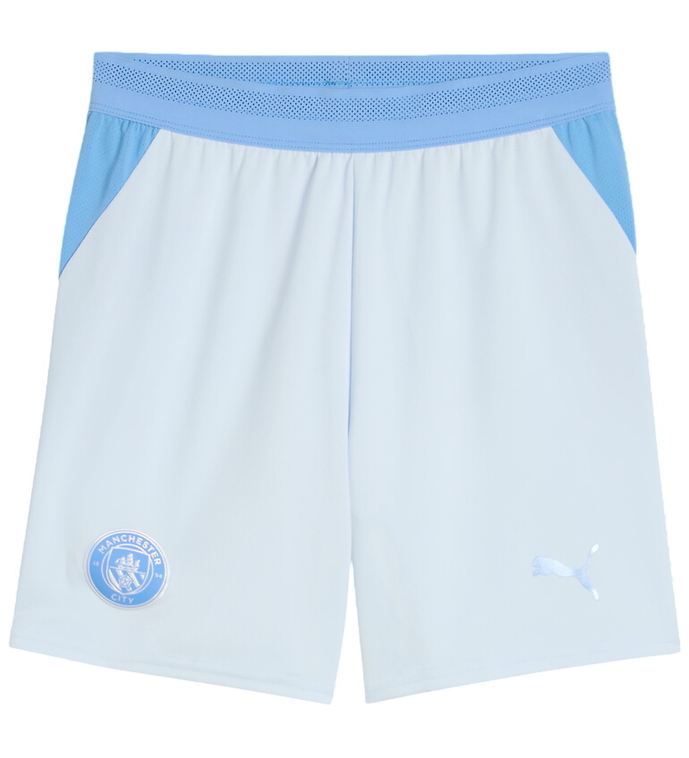 Puma Shorts de football - Manchester City Home - Icy BlueTeam L - Puma - 10 ans 140 - Shorts 40 €