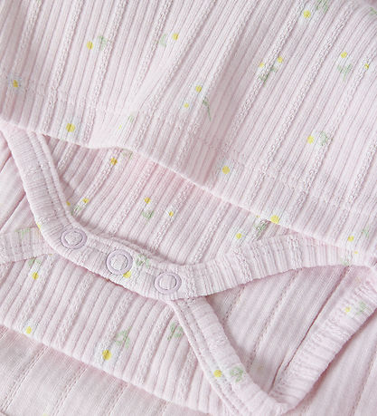 Name It Kjolebody k/æ - Rib - NbfJelly - Cradle Pink
