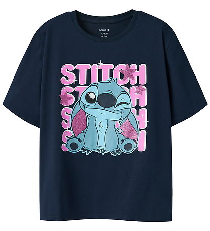 Name It T-shirt - Noos - NkfDymir - Stitch - Navy Blazer