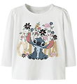 Name It Bluse - Noos - NmfJina - Stitch - Bright White