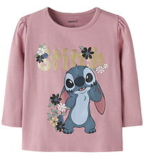 Name It Blouse - Noos - NmfJina - Stitch - Lilac