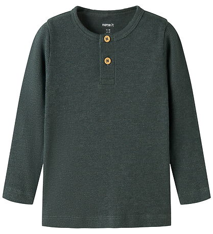 Name It Bluse - Rib - Noos - NmmKab - Urban Chic/Melange