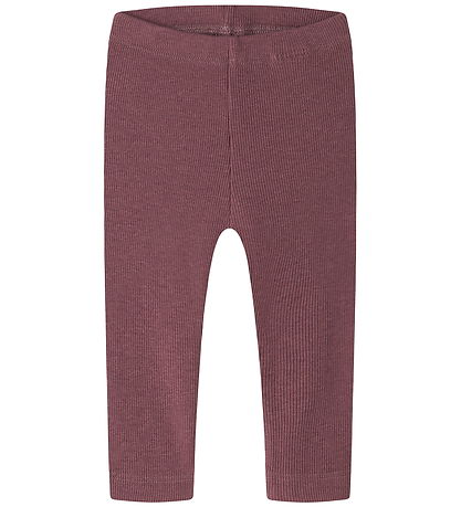 Name It Leggings - Rib - Noos - NbnKab - Wild Ginger