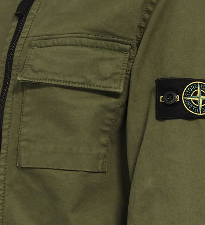 Stone Island Overshirt - Military Green