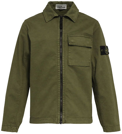 Stone Island Overshirt - Military Green